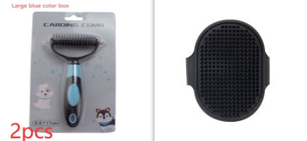 Pet Dematting & Hair Removal Comb – Grooming Tool for Dogs & Cats