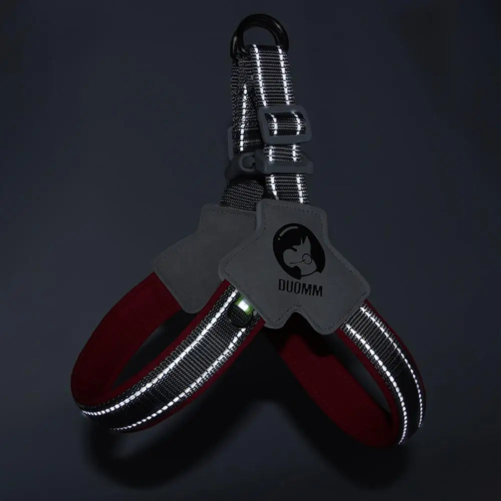 Reflective Dog Harness – Breathable Anti-Escape Chest Strap for Puppies