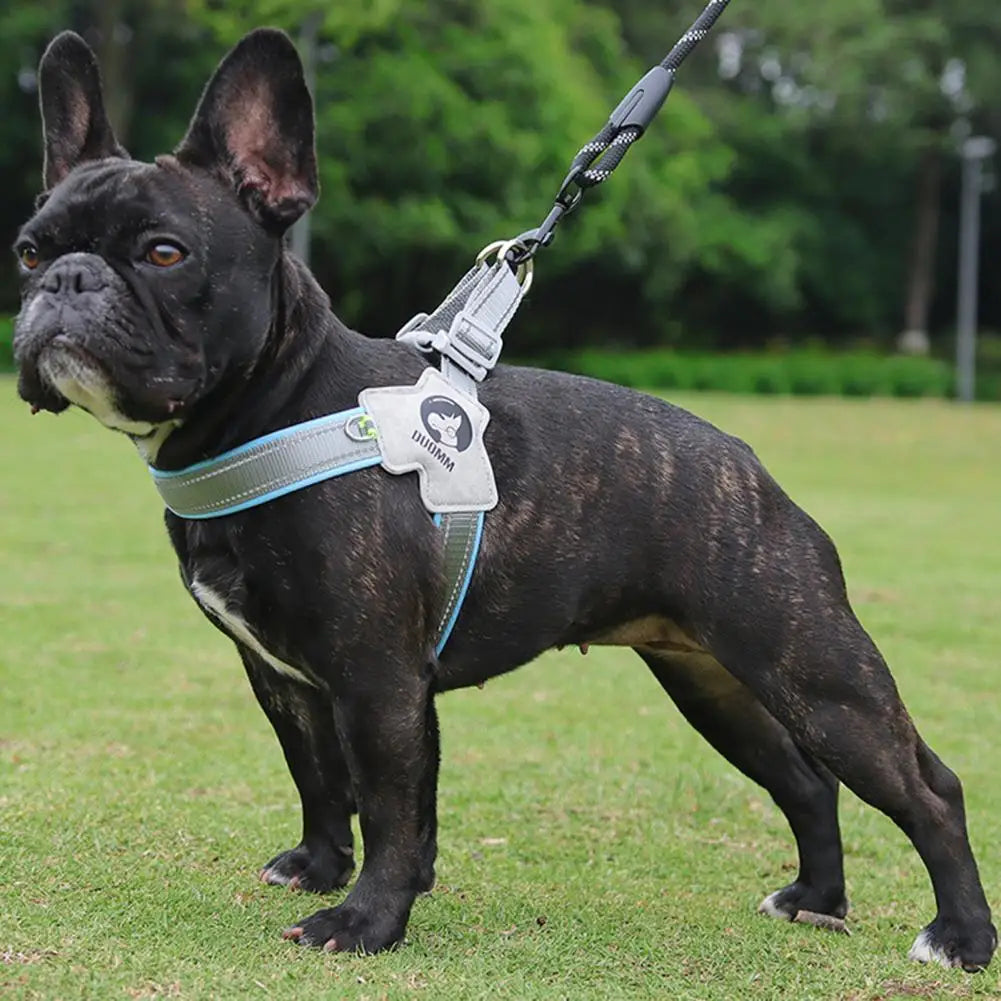 Reflective Dog Harness – Breathable Anti-Escape Chest Strap for Puppies