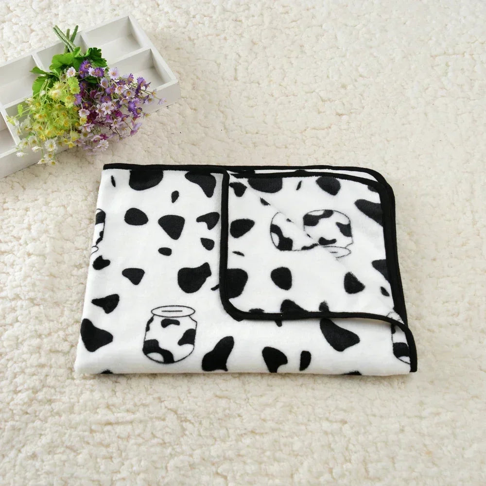 Soft Dog Bed Mat – Warm Travel Blanket for Small & Large Breeds