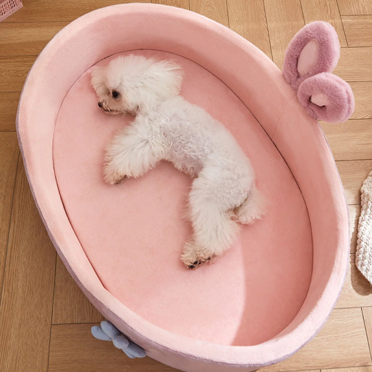 Detachable Soft Pet Bed – All-Season Washable Dog & Cat Bed