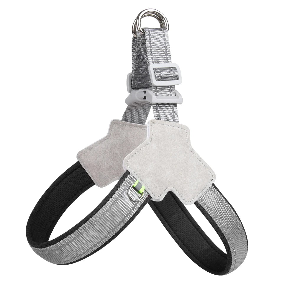 Reflective No-Pull Pet Harness – Small Dog & Cat Vest Strap