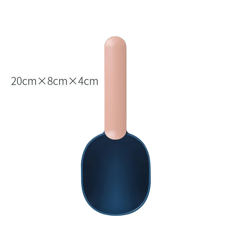 2-in-1 Pet Food Scoop & Bag Clip – Measuring Cup for Dog & Cat Food