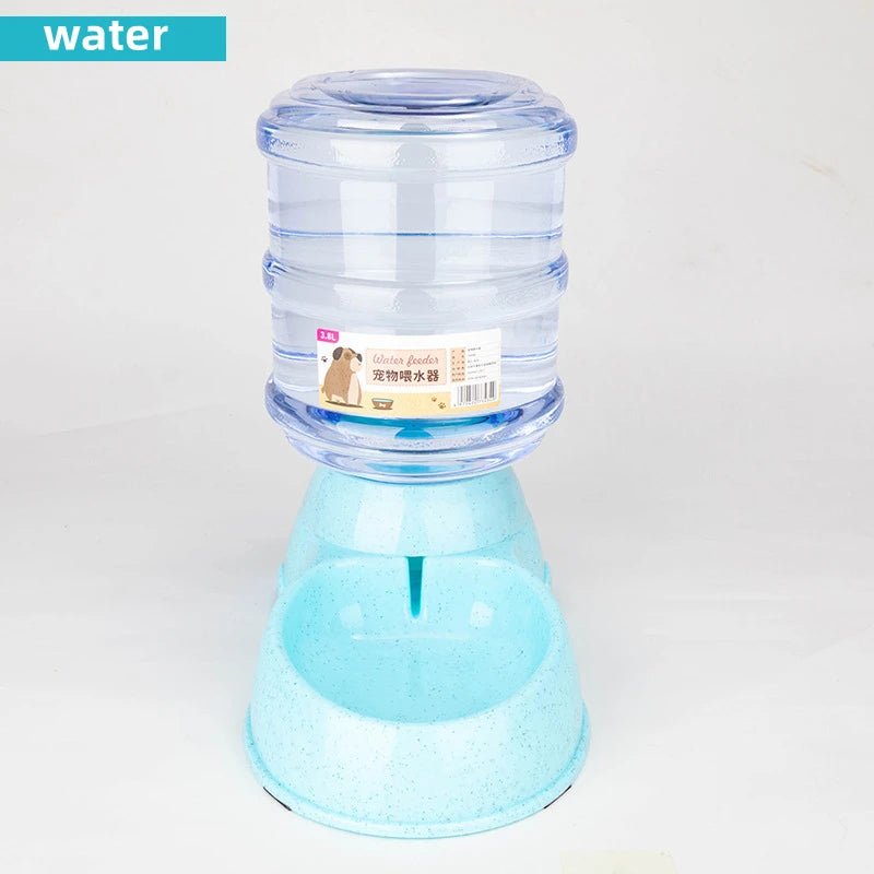 Large Pet Feeder Bowl – Automatic Water Dispenser & Food Bowl for Cats & Dogs