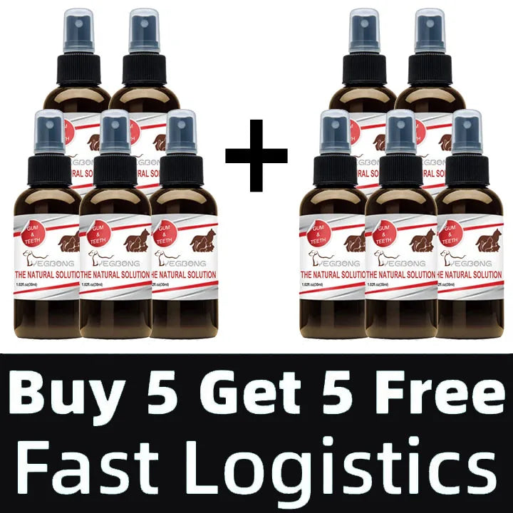 Pet Dental Spray – Fresh Breath & Tartar Control for Dogs & Cats (30ml)