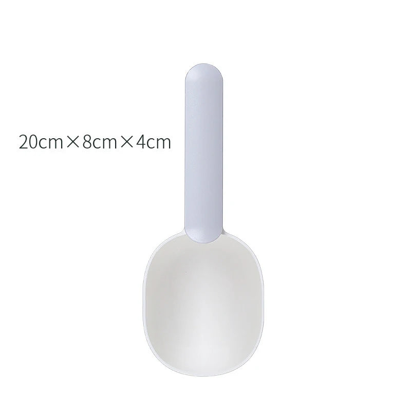 2-in-1 Pet Food Scoop & Bag Clip – Measuring Cup for Dog & Cat Food