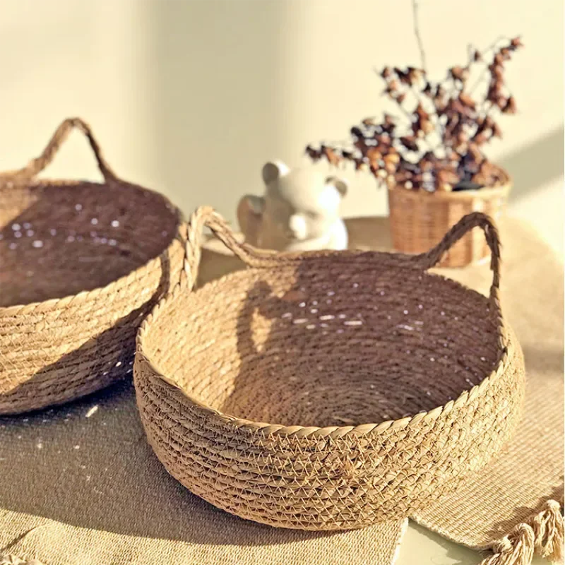 Handmade Woven Cat Nest – Four-Season Washable Pet Bed