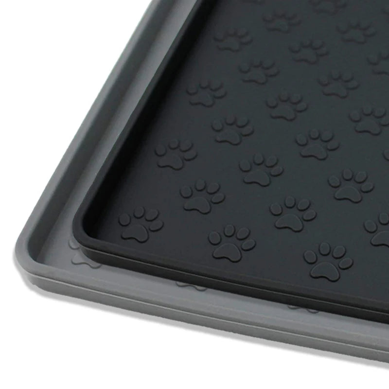 Waterproof Pet Food Mat – Non-Slip Silicone Feeding Placemat