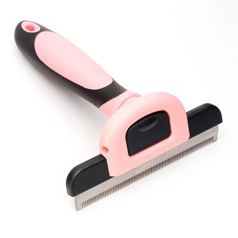 Double-Sided Pet Grooming Brush – Shedding & Dematting Comb for Dogs & Cats