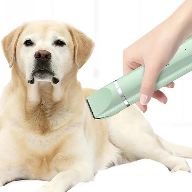 4-in-1 Cordless Dog Clippers – Low Noise, Pro Grooming Kit for All Breeds