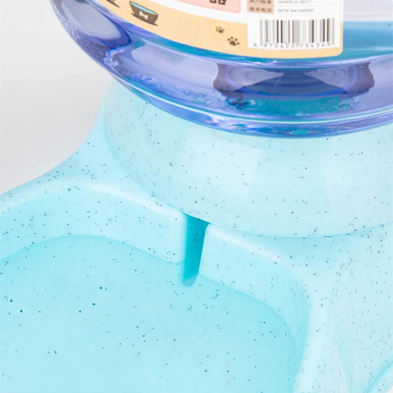 Large Pet Feeder Bowl – Automatic Water Dispenser & Food Bowl for Cats & Dogs