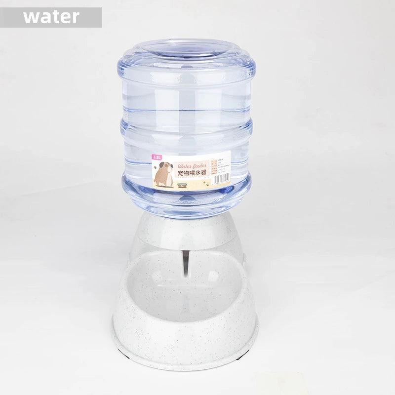 Large Pet Feeder Bowl – Automatic Water Dispenser & Food Bowl for Cats & Dogs