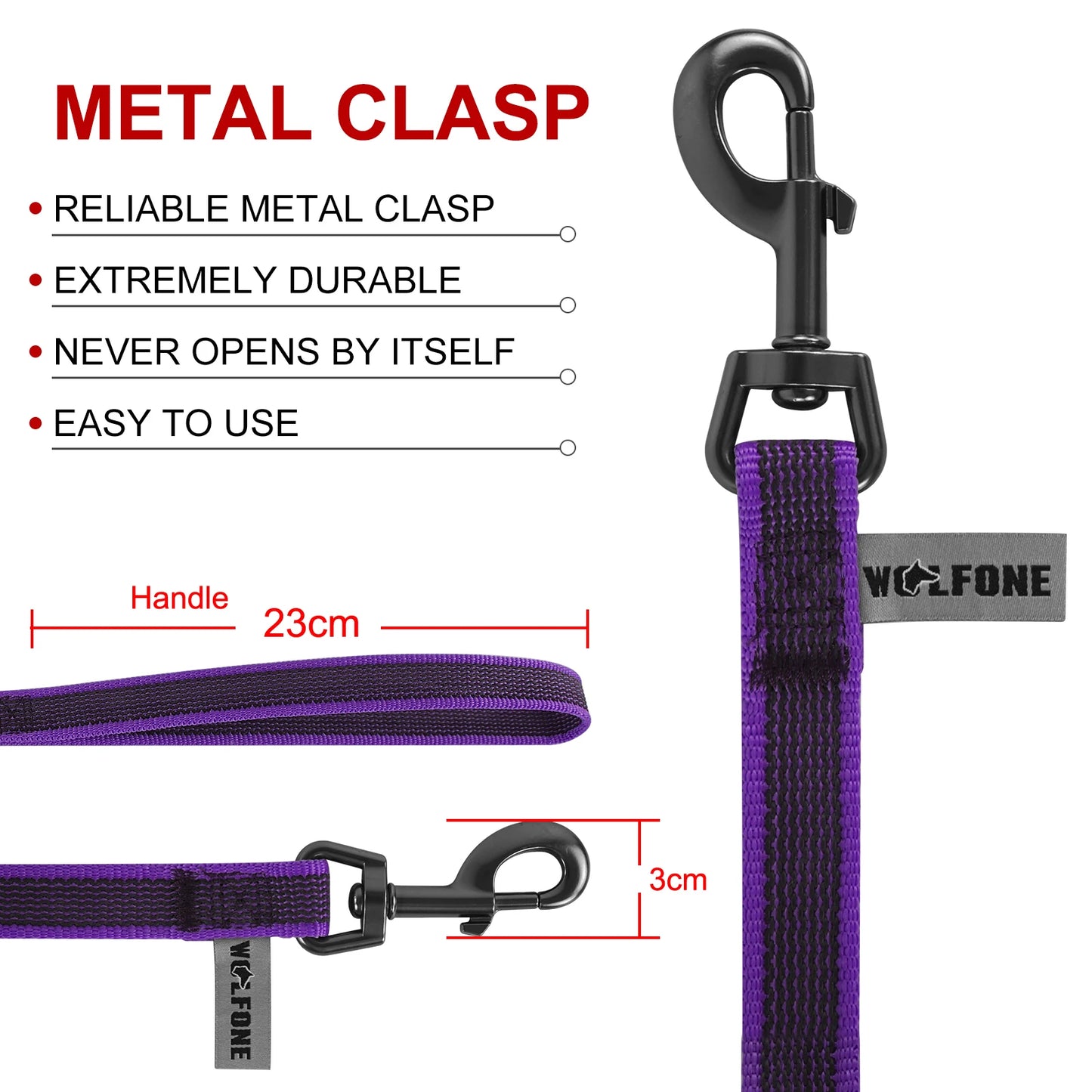 Durable Long Dog Leash – 1.5M to 15M Dual Colour Training Lead