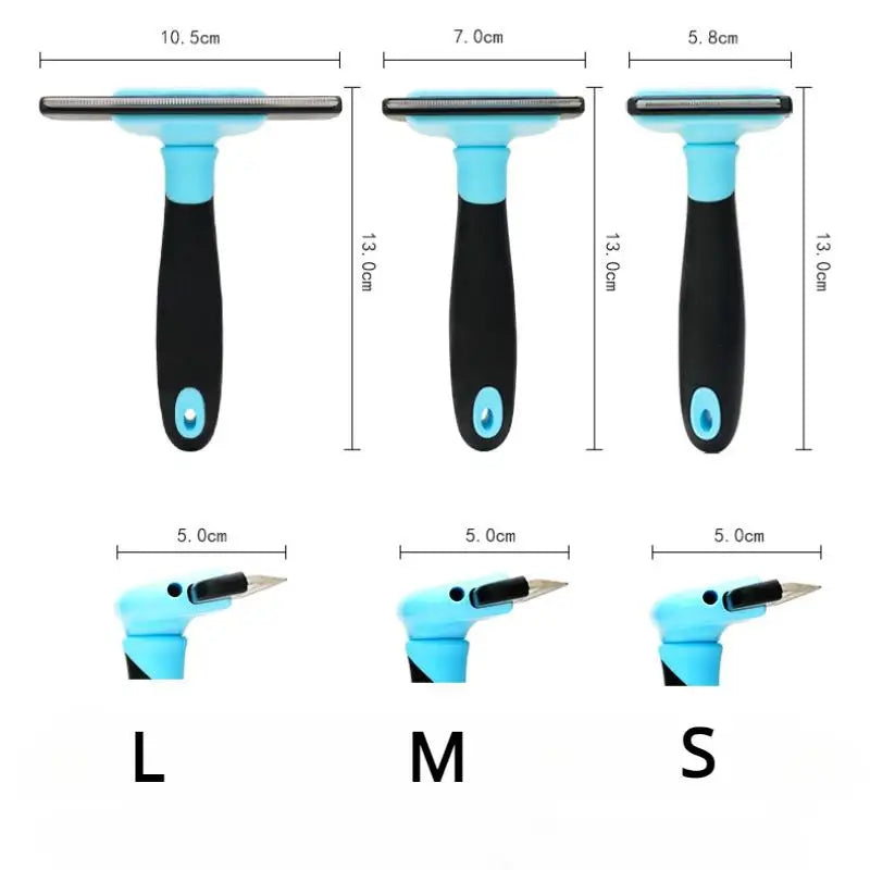 Double-Sided Pet Grooming Brush – Shedding & Dematting Comb for Dogs & Cats
