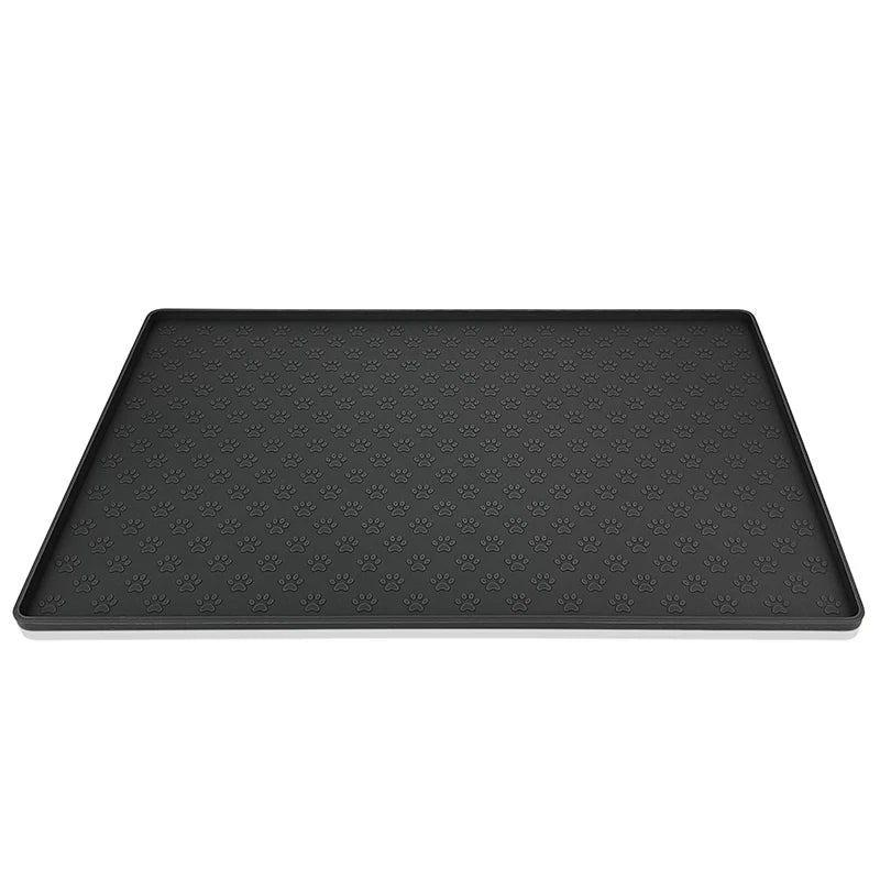 Waterproof Pet Food Mat – Non-Slip Silicone Feeding Placemat
