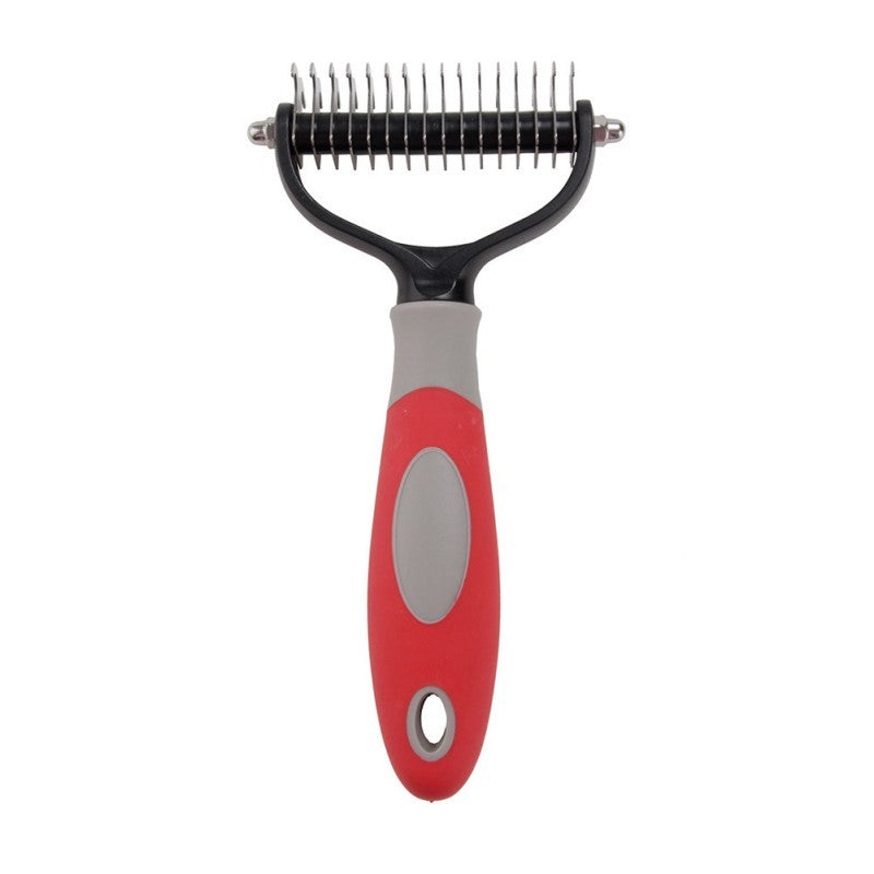 Pet Dematting & Hair Removal Comb – Grooming Tool for Dogs & Cats