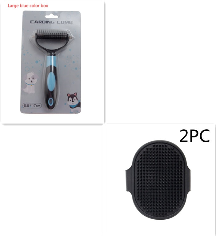 Pet Dematting & Hair Removal Comb – Grooming Tool for Dogs & Cats