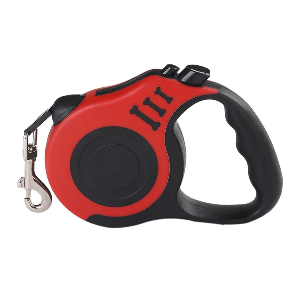 3/5m Dog Leash Automatic Retractable Nylon Traction Extension Rope Puppy Walking Pet Supplies Roulette Leashes for Small Dogs