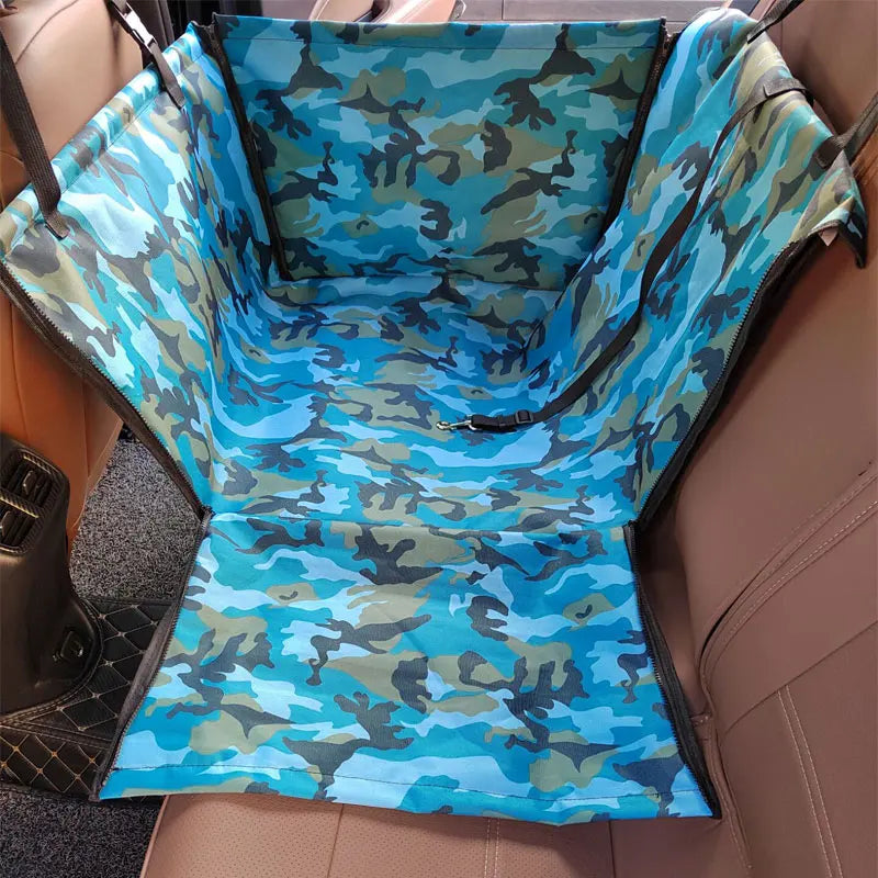 Waterproof Dog Car Seat Cover – Pet Carrier Hammock for Travel