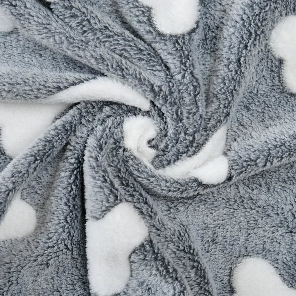 Soft Dog Bed Mat – Warm Travel Blanket for Small & Large Breeds