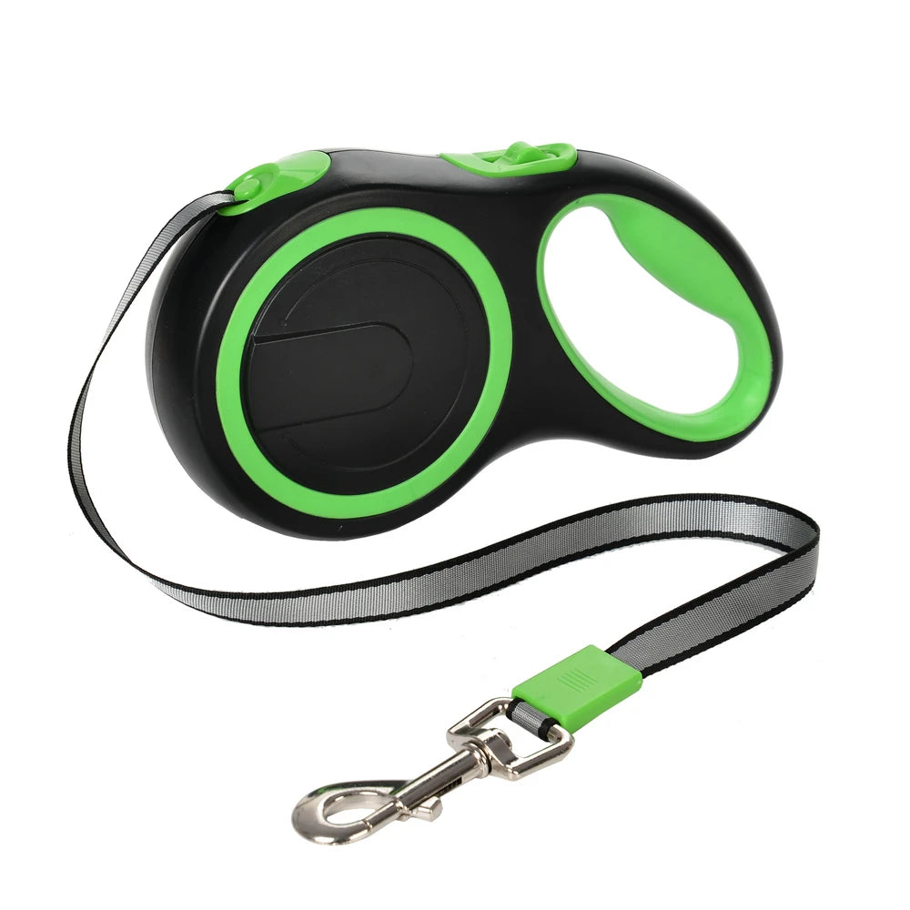 Retractable Dog Leash – 5M/8M Outdoor Walking Lead for All Sizes
