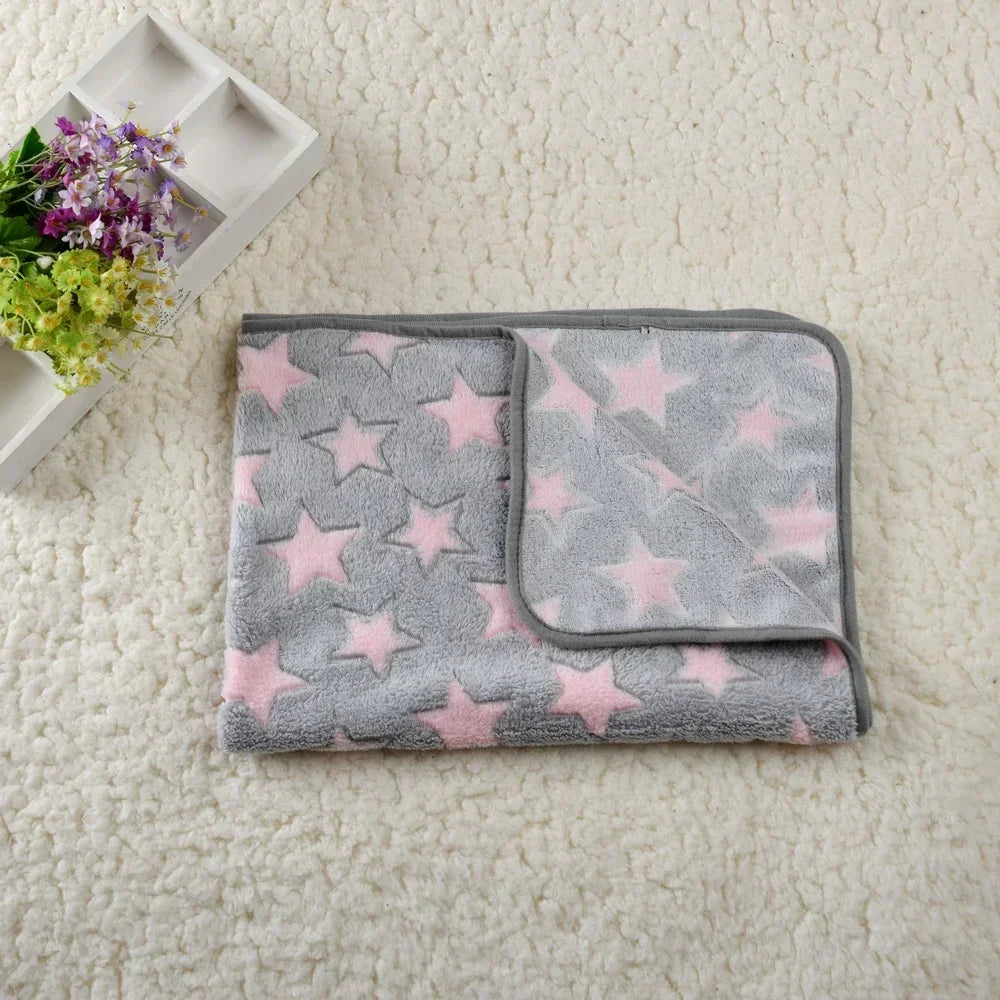 Soft Dog Bed Mat – Warm Travel Blanket for Small & Large Breeds