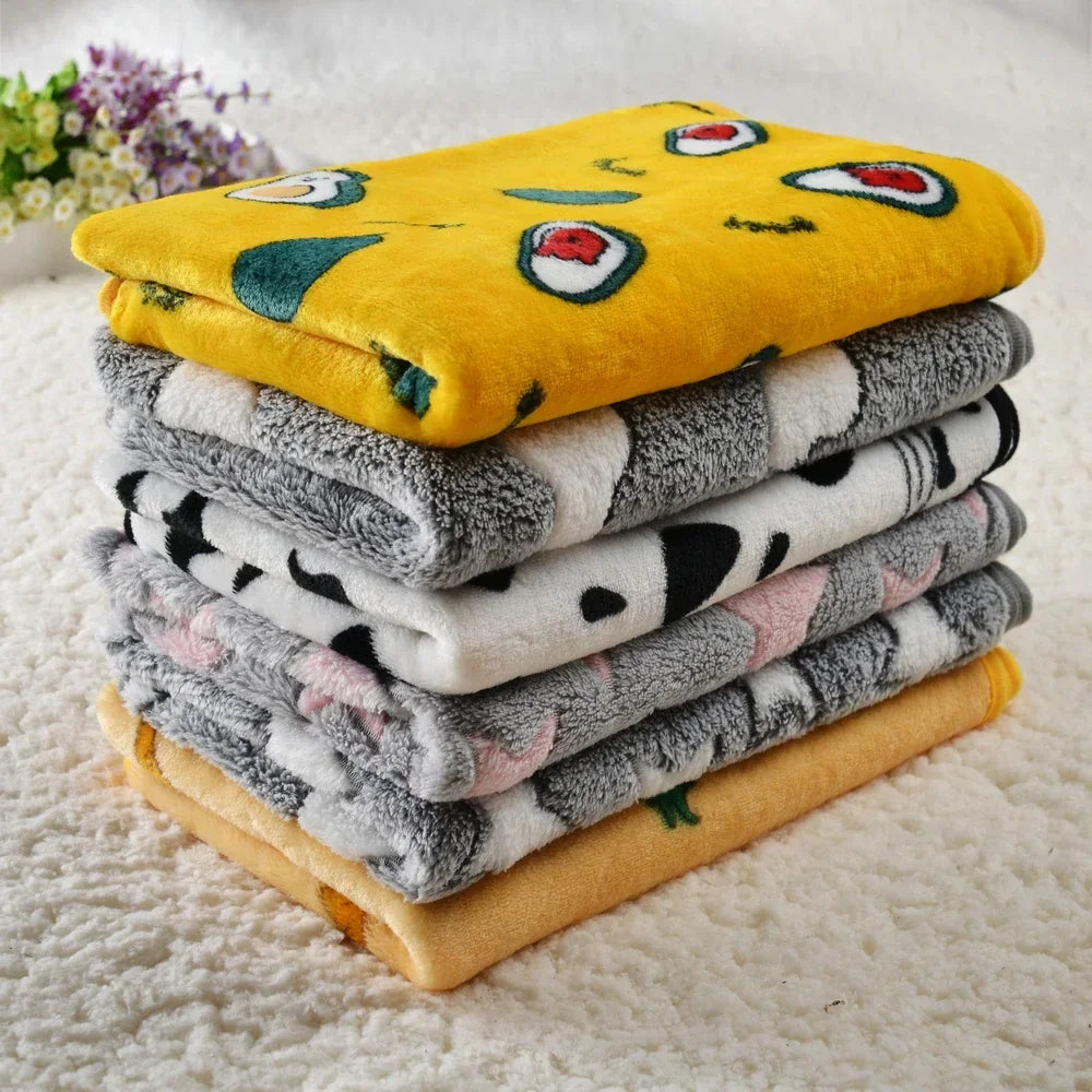 Soft Dog Bed Mat – Warm Travel Blanket for Small & Large Breeds