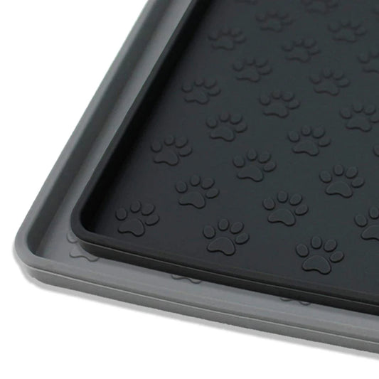 Waterproof Pet Food Mat – Non-Slip Silicone Feeding Placemat