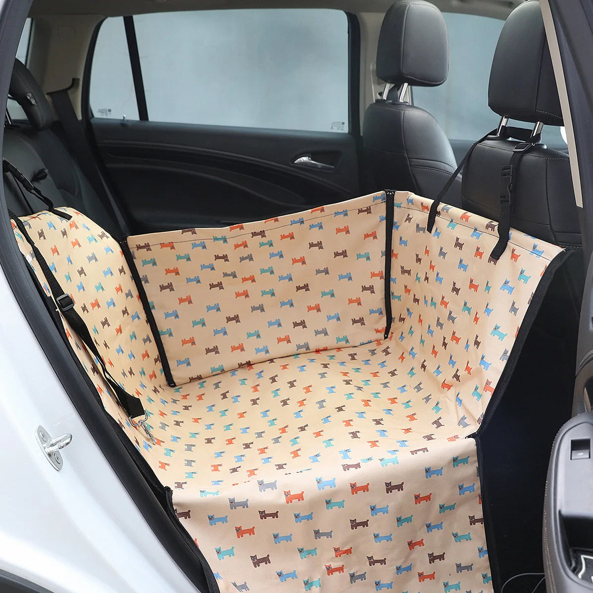 Waterproof Dog Car Seat Cover – Pet Carrier Hammock for Travel