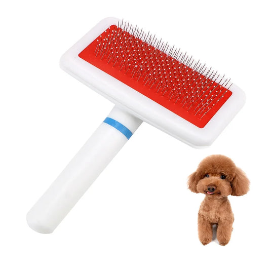 Pet Grooming Comb – Gentle Hair Brush for Cats, Dogs & Small Pets