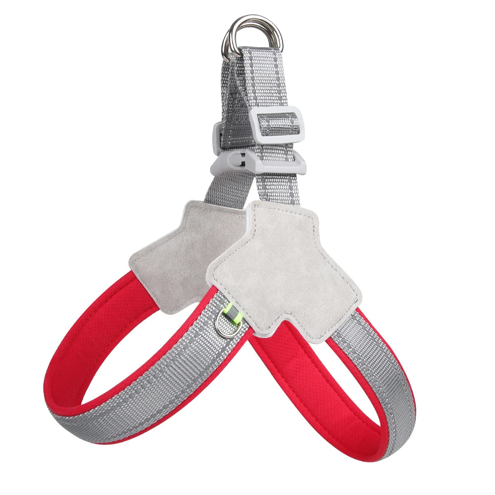 Reflective No-Pull Pet Harness – Small Dog & Cat Vest Strap