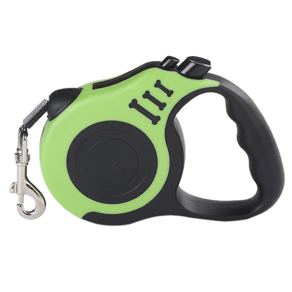 3/5m Dog Leash Automatic Retractable Nylon Traction Extension Rope Puppy Walking Pet Supplies Roulette Leashes for Small Dogs