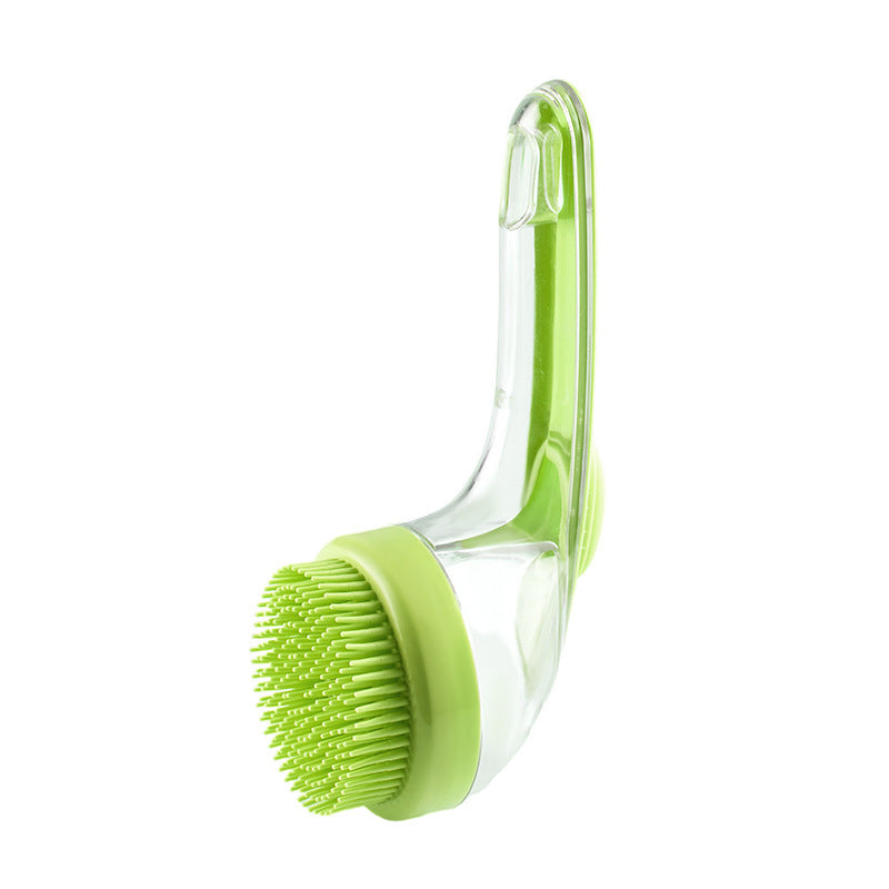 Long-Handle Pet Bath & Grooming Brush – Deep Cleaning for Dogs & Cats
