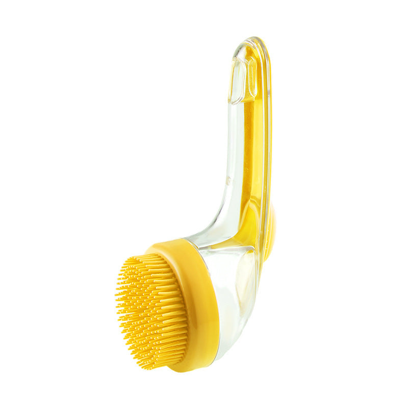 Long-Handle Pet Bath & Grooming Brush – Deep Cleaning for Dogs & Cats